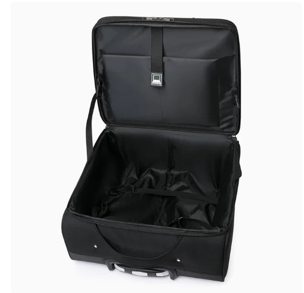 Men business Travel Spinner Luggage Suitcase Men Carry on Luggage suitcase Travel baggage bag 18 Inch Rolling Luggage Suitcase