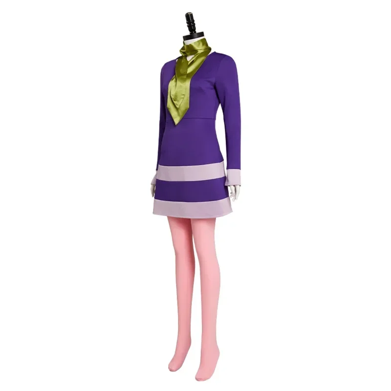 Where Are You Daphne Blake Cosplay Costume Dress Outfits Halloween Carnival Suit