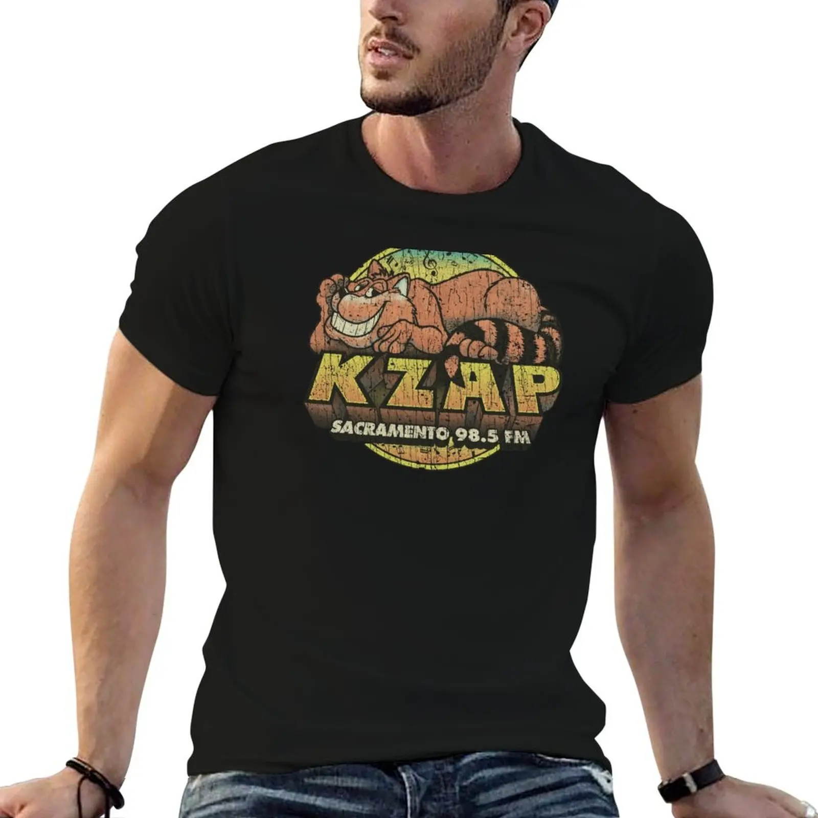 

KZAP Sacramento 1968 T-Shirt funny t shirts dark humor anime tshirt T-Shirt