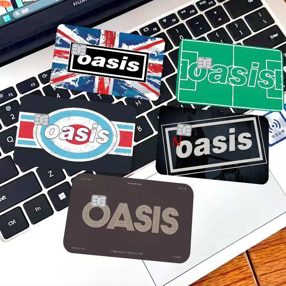 O-OasisS Band Anime Spend or Save Funny Shell On Off Ultra Thin No Fade Sticker Skin Cover Film for Debit Credit Card
