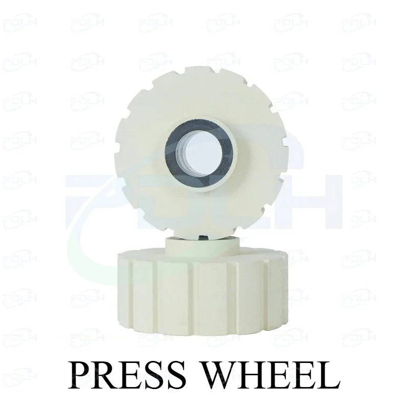 10pcs Rubber Pressure Rollers 62x16x24 Straight Gear Wheels for Woodworking Cehisa Edgebander Edge Banding Machine Accessories