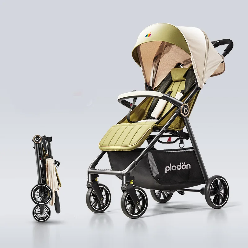 

Baby Stroller Lightweight Foldable Used for Sitting Lying Down Going Out Portable Pocket Cart