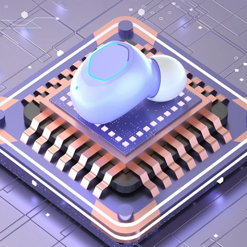 M21 Wireless Bluetooth Earphone Transparent Case Stereo Wireless Earphones Mini HiFi Bluetooth Headset Mobile Phone Universal