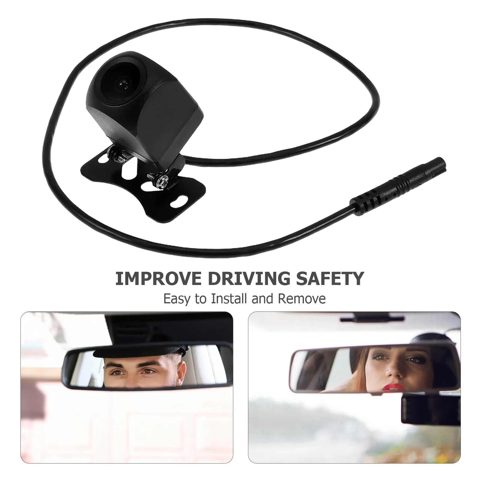 Universal Backup Camera System With Night And Waterproof Features For Car Truck Reversing Parking Assistance (Labels May Vary)