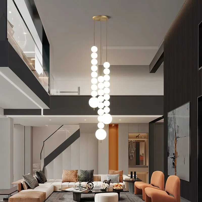 Nordic Pendant Lamp for Home Decor, Luzes da sala de jantar, Iluminação interior, Lâmpada do teto, Luz de suspensão, Lustre, Sala de estar