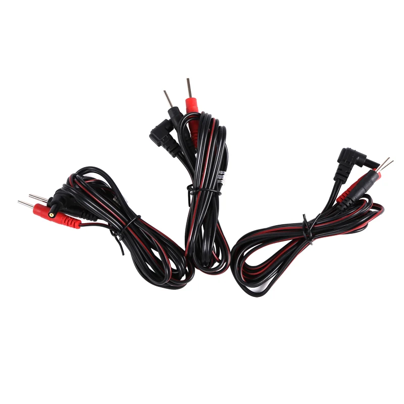 Electrode Lead Wires TENS Conductive Standard Pin for Ems Massage Electrode Pad Standard Pin Digital Tens Machine Health Care
