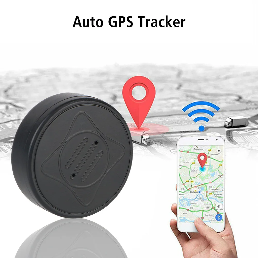 Posicionamento preciso Mini dispositivo sem fio, Localizador de veículo em tempo real, Rastreador GPS inteligente anti-roubo, Rastreamento GPS, GF10