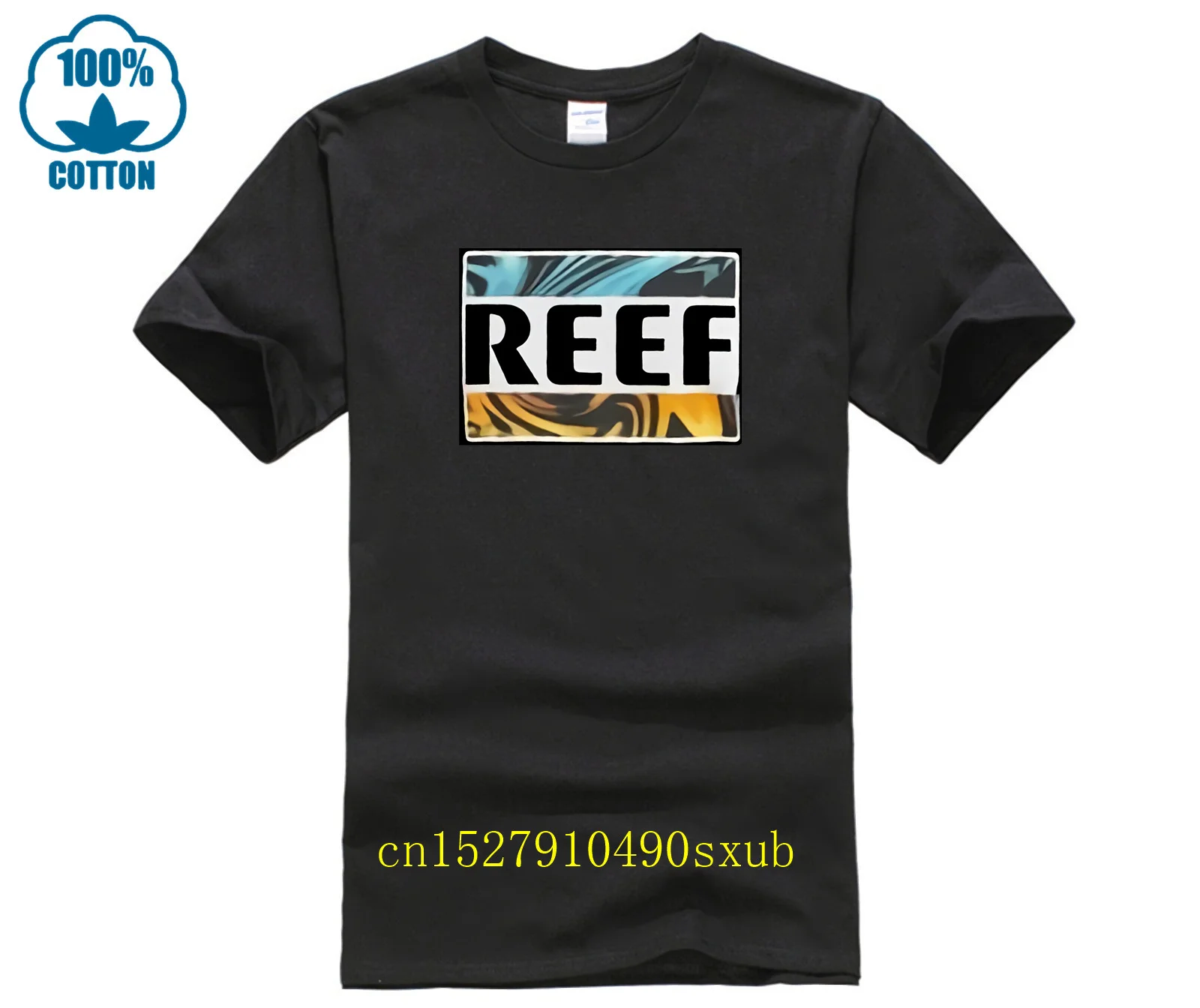 2024 summer men's sports pure cotton reef Leosoxs T-shirt trendy fashion printed women's short sleeves S-4XL