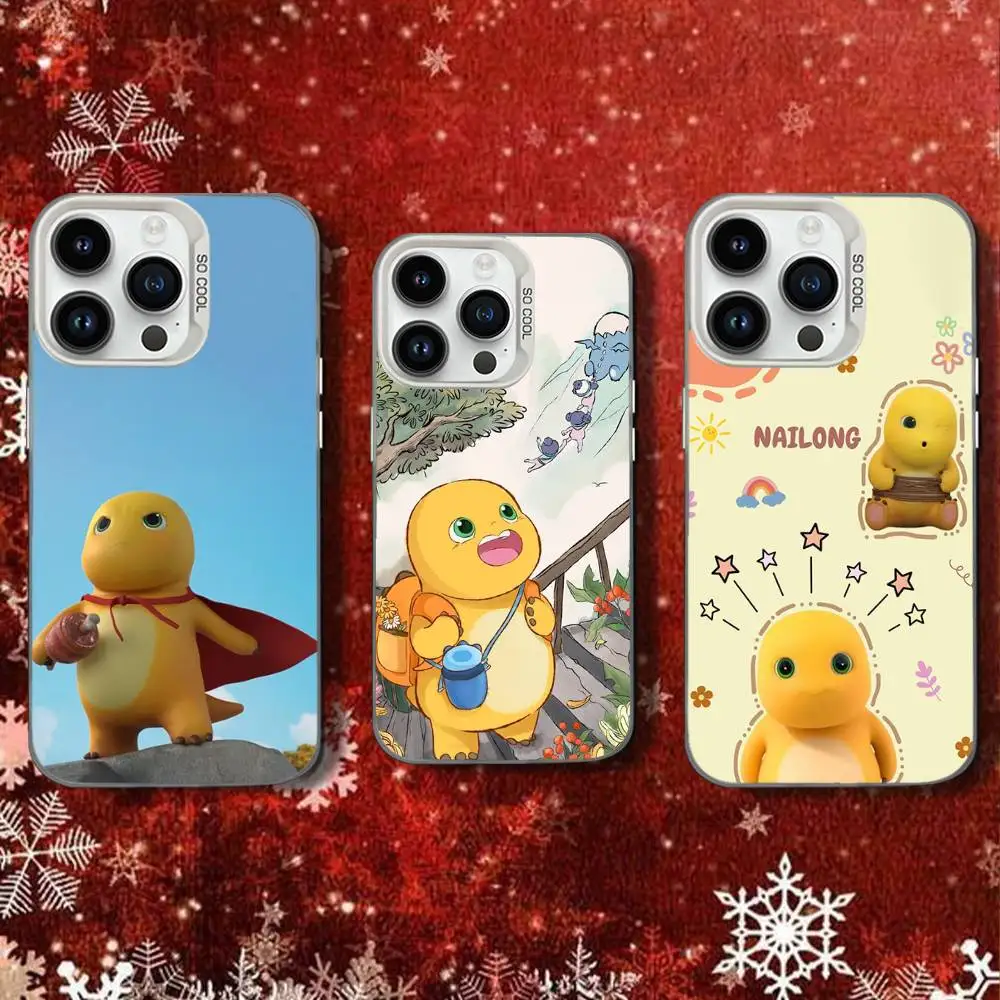 

N-NailongS meme For iPhone 15,16,17,11,13,12,14,Pro,SE4,Max,Plus,Air,Mini Anti Fall White Hard Bumper Phone Case