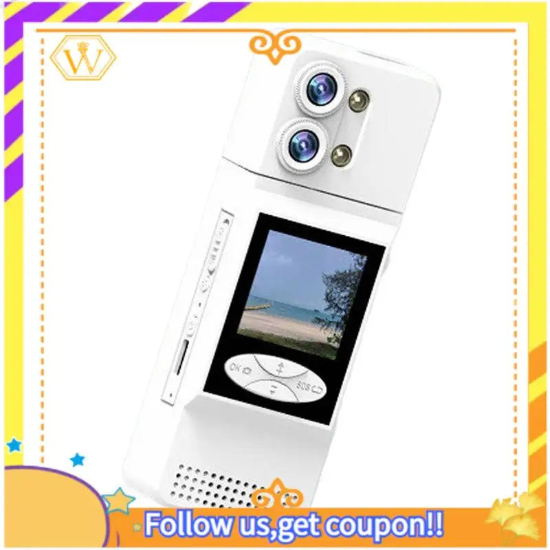 

A01K-For Cycling Running Meeting Body Worn Camera 1.5" Screen 32G TF Card 3000Mah Battery 180° Rotating Lens Body Video Recorder