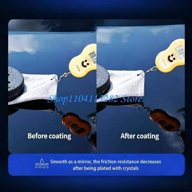  Professional 50Ml Ceramic Liquid Coating With High Gloss Finish Protects Car Paint From Oxidation And Minors Scratches