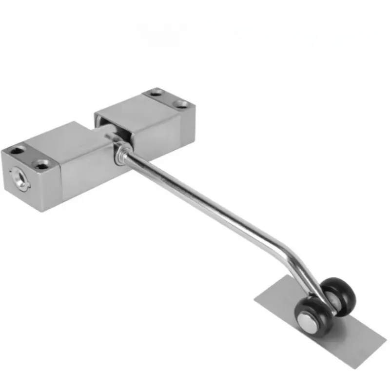 Ferme-porte automatique en métal réglable robuste à ressort silencieux pour portes battantes intérie