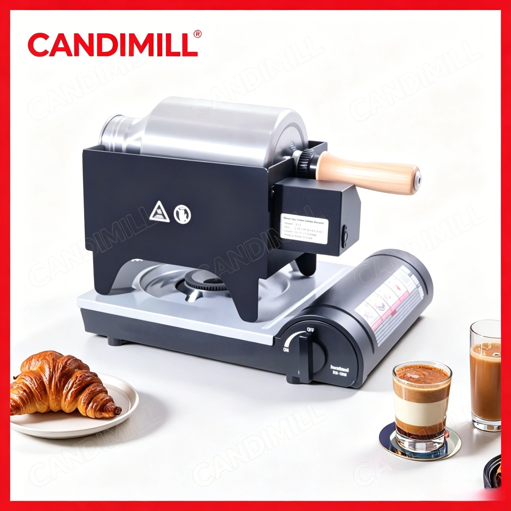 Coffee Equipment Home - Tostador de Café Direct Fire Drum