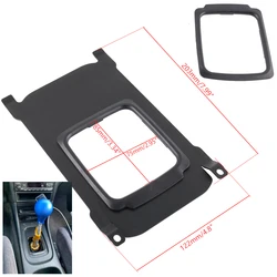 Racing Aluminum Center Shifter Console Cover Plate Boot Maxim Shift Boot Fit For 94-01 Acura Integra B-Series K-swap Shifters
