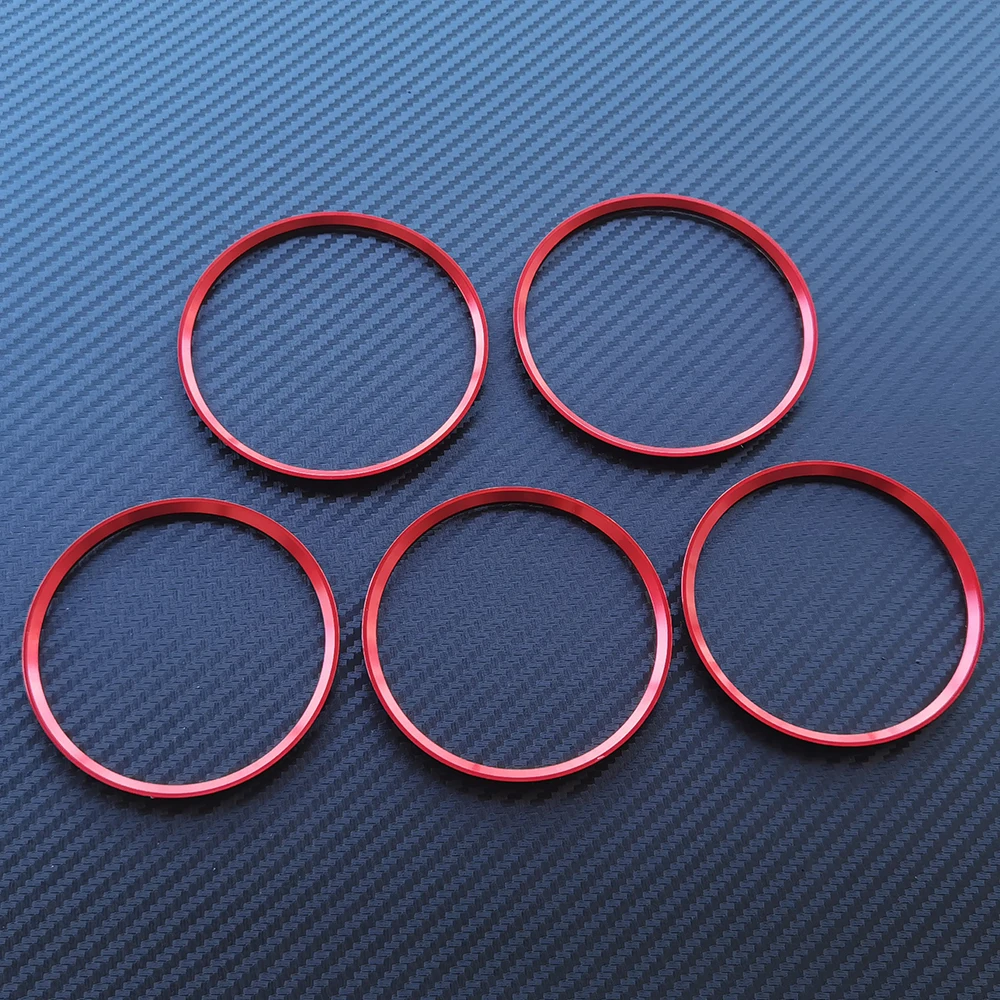 سيارة الهواء مركز وحدة التحكم منفذ الكسوة غطاء الحلقة الداخلية لمرسيدس بنز A B GLA CLA الفئة W176 W246 C117 X156 AMG 2012-2018 #4