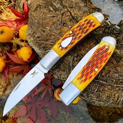 W136 Slip Joint Folding Knives Pocket Modern Traditional Classic Knife Camping tactical Survival Knife Tool