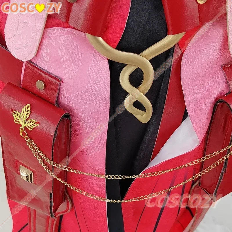 

◢2026Phrolova Cosplay Costume Game Wuthering Waves Red Spider Lily Uniform XS-XXXL Bandeau Dress Gradient Green Double Ponyta◢*%
