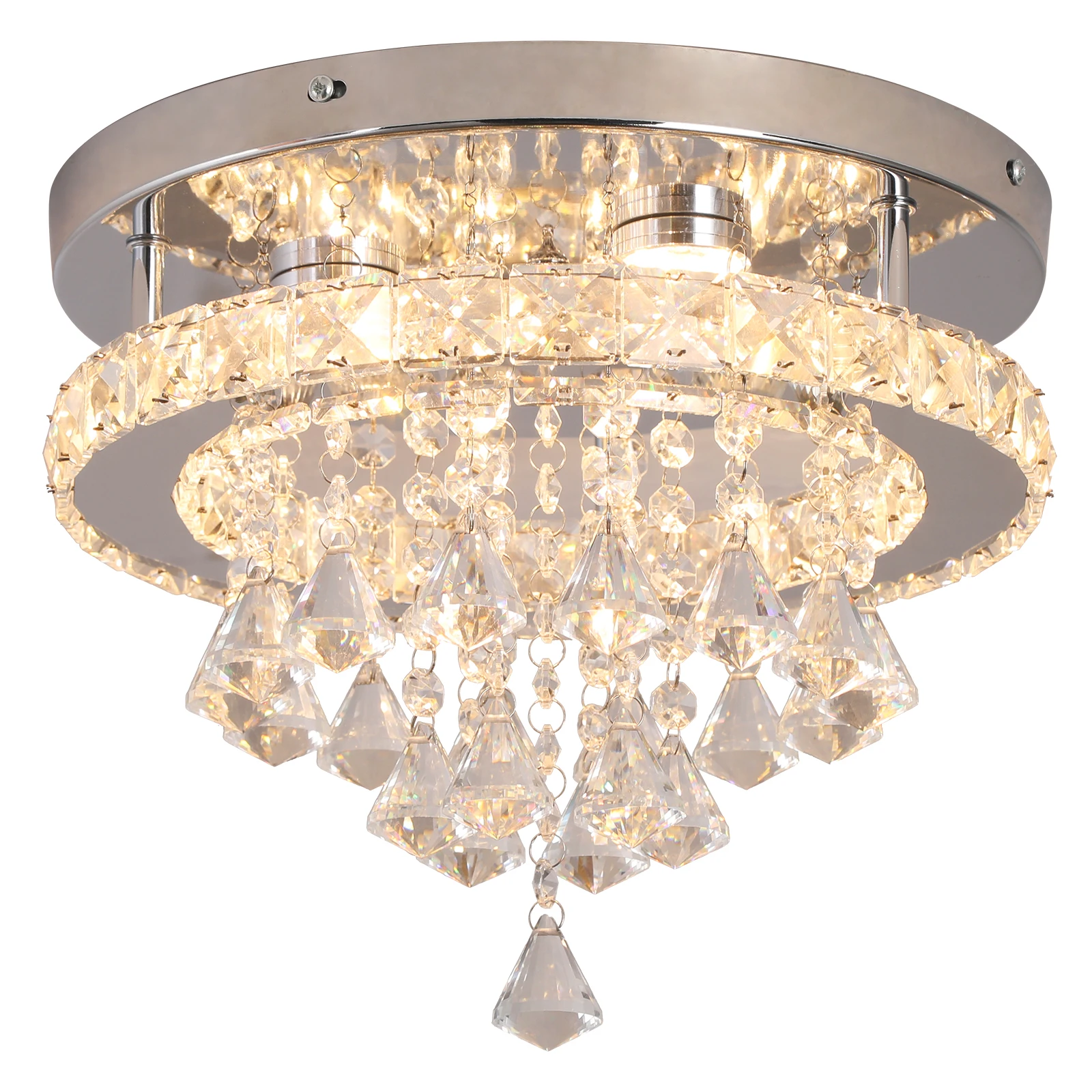 VETRULUS Kristall Led Anhänger Licht Hängen Decke Lampe Moderne Kronleuchter Glanz Wohnzimmer Esszimmer Gang Wohnkultur Leuchte – Detail 15