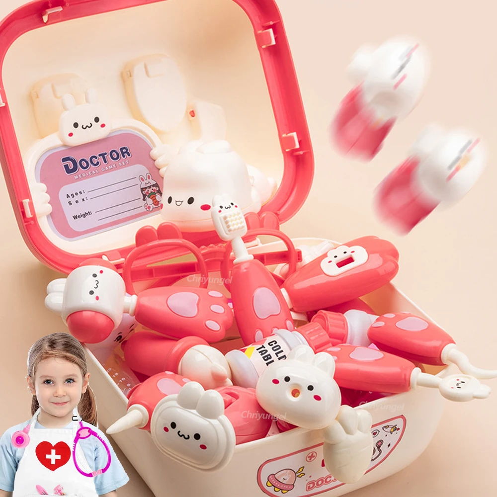 Doctor Toys for Kids 43/40/31PCS Hospital Nurse Doctor Role Play Kit Medical Toys Dentist Kit Educational Toy Gift for Boy Girl