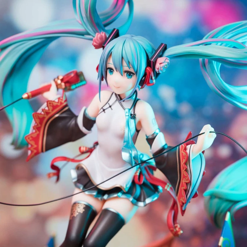 

Hatsune Miku Figure Figma Anime Figure Beautiful Girl Character doll Model Desktop Ornament Miku Garage Kit Gifts