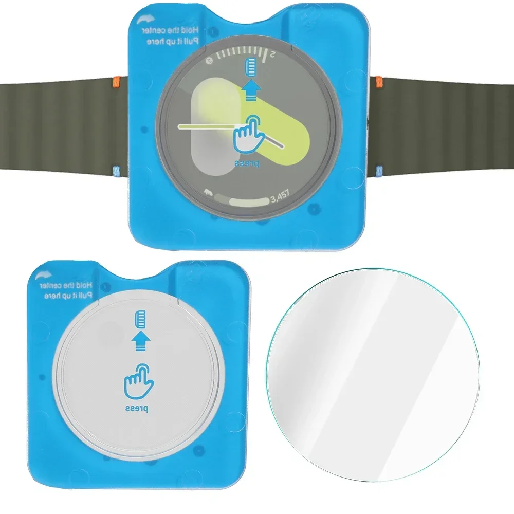 Displayschutzfolien für Samsung Galaxy Watch 8, 7, 6, 5, 4, 46 mm, 40 mm, 44 mm, 47 mm, klassisches gehärtetes Glas für Galaxy Watch 7 8 Ultra Cover – Detail 3