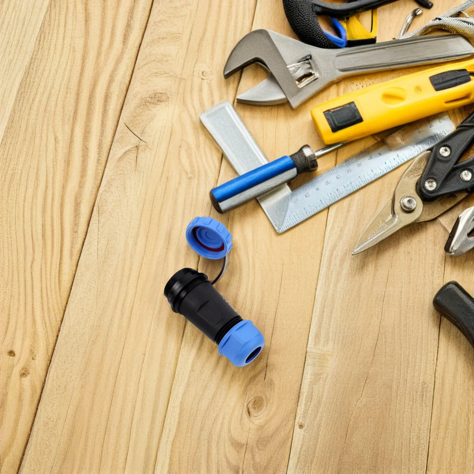 2Pcs Waterproof Aviation Plug Socket Circular Wire Connector 3 Pin Electrical Cable Connector for Industrial Machinery Equipment