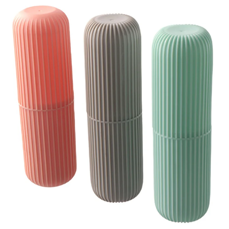 Portable Toothbrush Toothpaste Storage Box Travel Camping Wash Set Small Container Case