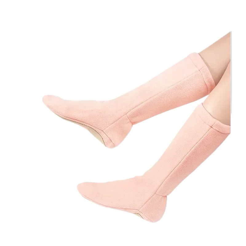 Botas de aquecimento de balé macio chinelo dançarinos inverno leve sapatos de dança confortável aniti deslizamento grosso prática trainingn meia