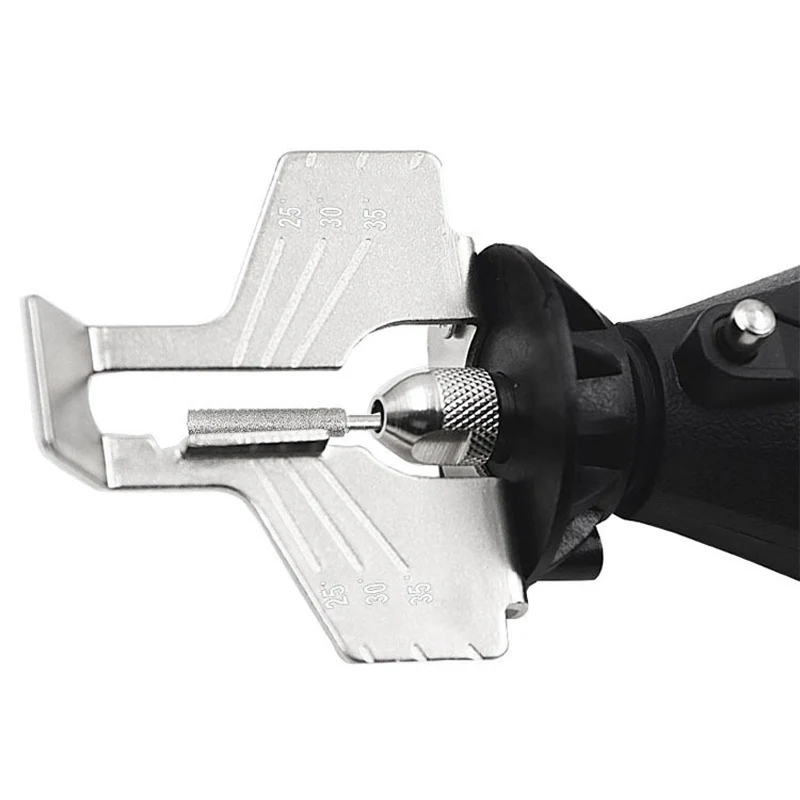 Accessorio per utensili per rettifica seghettato a catena per sega elettrica con aste per lucidatura a dente per sega per smerigliatrice elettrica