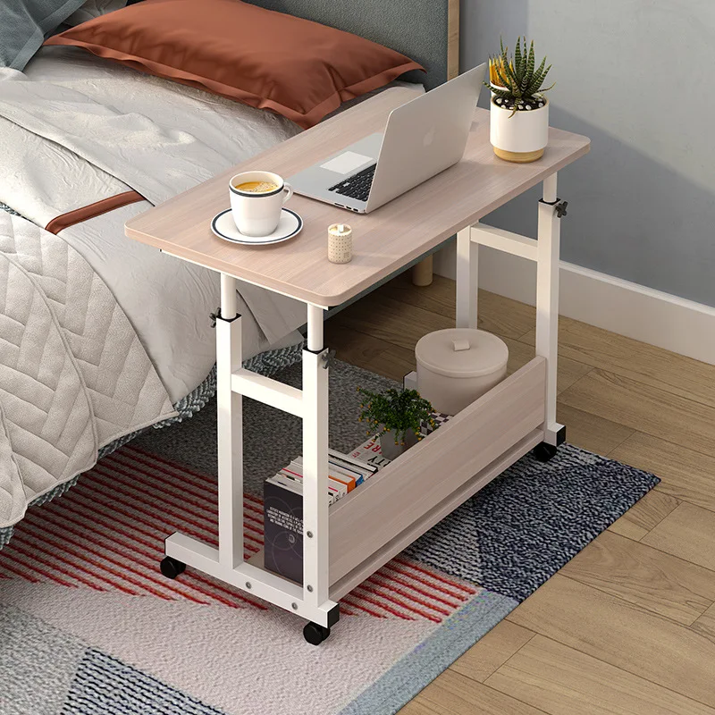 

Household Computer Desk Bedside Table Movable Lifting Small Table Bedroom Simple Student Writing Table Rental Desk