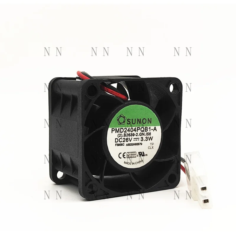 GGT   FOR SUNON PMD2404PQB1-A 4028 26V 3.3W 2-line double ball inverter fan