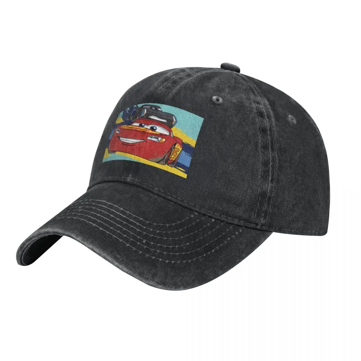 Power Shadow Lightning Mcqueen Cars Baseball Caps Casual Cotton Retro Snapback Hats Unisex