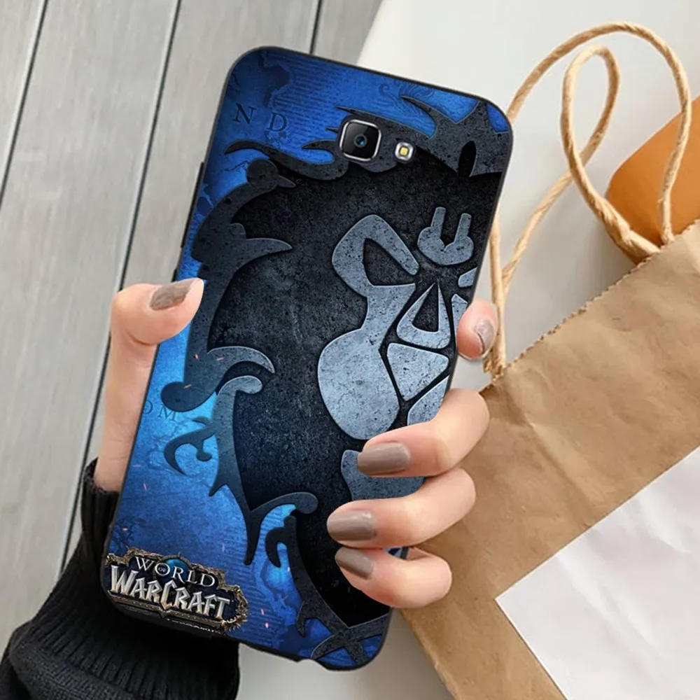 Warcrafts Of World W-WOW Game Phone Case For Samsung J 7 Plus 7core J7 Neo J6 Plus Prime J6 J4 J5 Mobile Cover