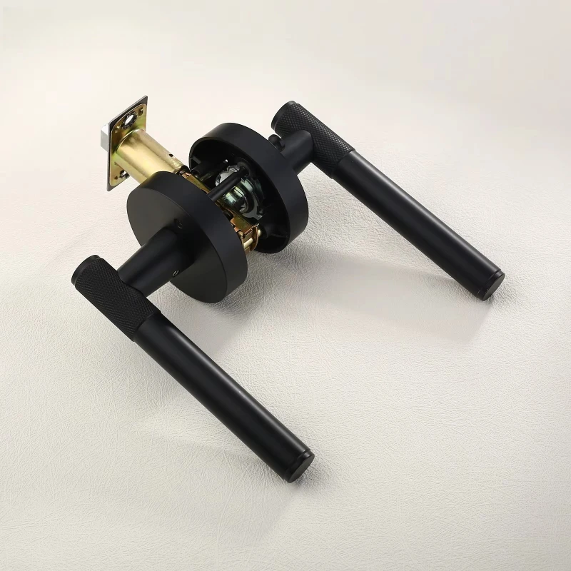 

Indoor privacy Modern door handles for indoor doors Matte black door handles