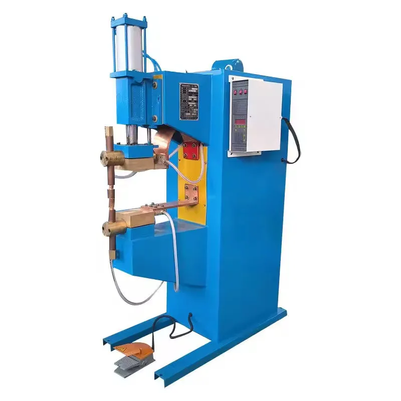Automatic Round Duct Spot Welding Machine Pneumatic Duct Making Machinery Duct High Efficiency Pneumatic Spot Welding