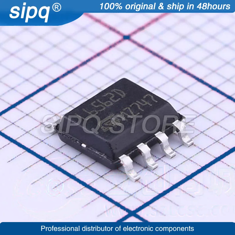 10PCS/LOT L6562DTR L6562 SOP-8 TRANSITION-MODE PFC CONTROLLER Brand New and Original In Stock Authentic Product