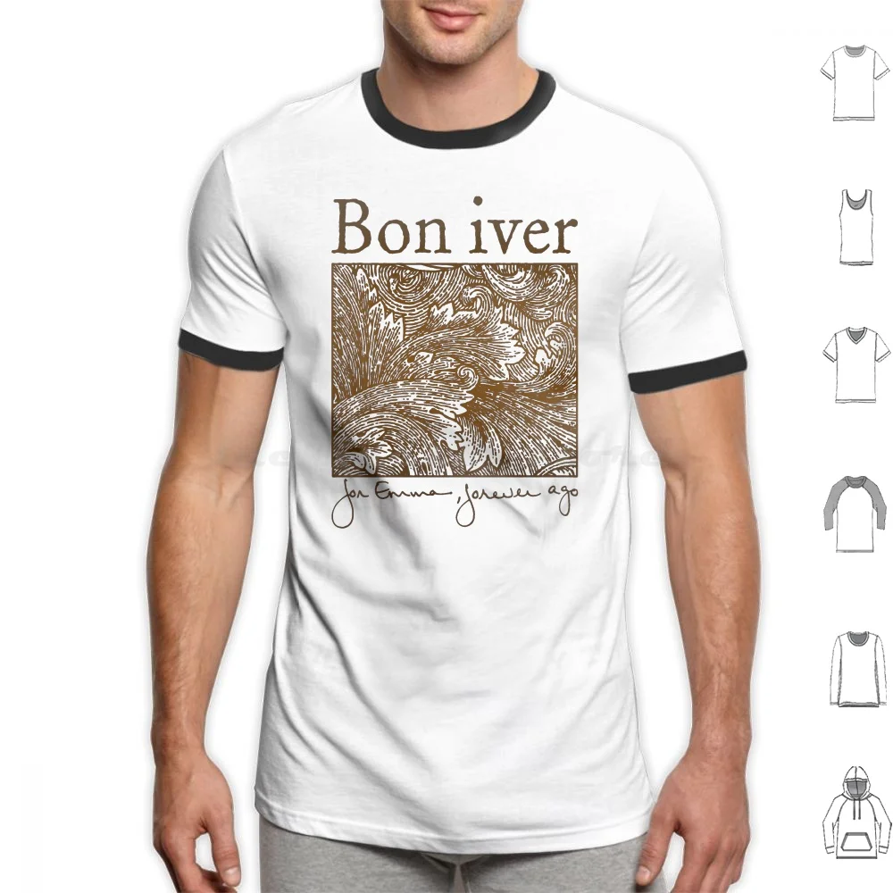 Bon Iver T Shirt Cotton Men Women Diy Print Lcd Soundsystem Music Indie Band Arcade Fire Radiohead Bon Iver Vampire Weekend