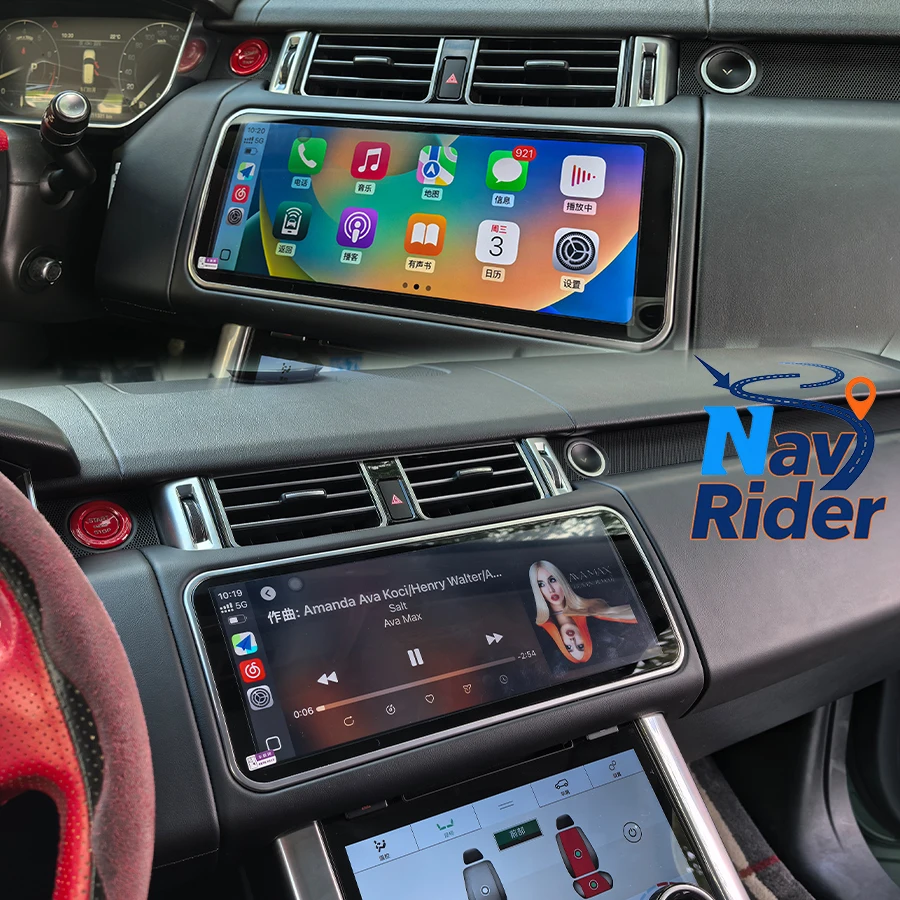 

12,3-дюймовый мультимедийный плеер Android для Land Rover Range Rover Sport L494 Vogue L405, стерео авторадио, автомобильный GPS Carplay, навигация