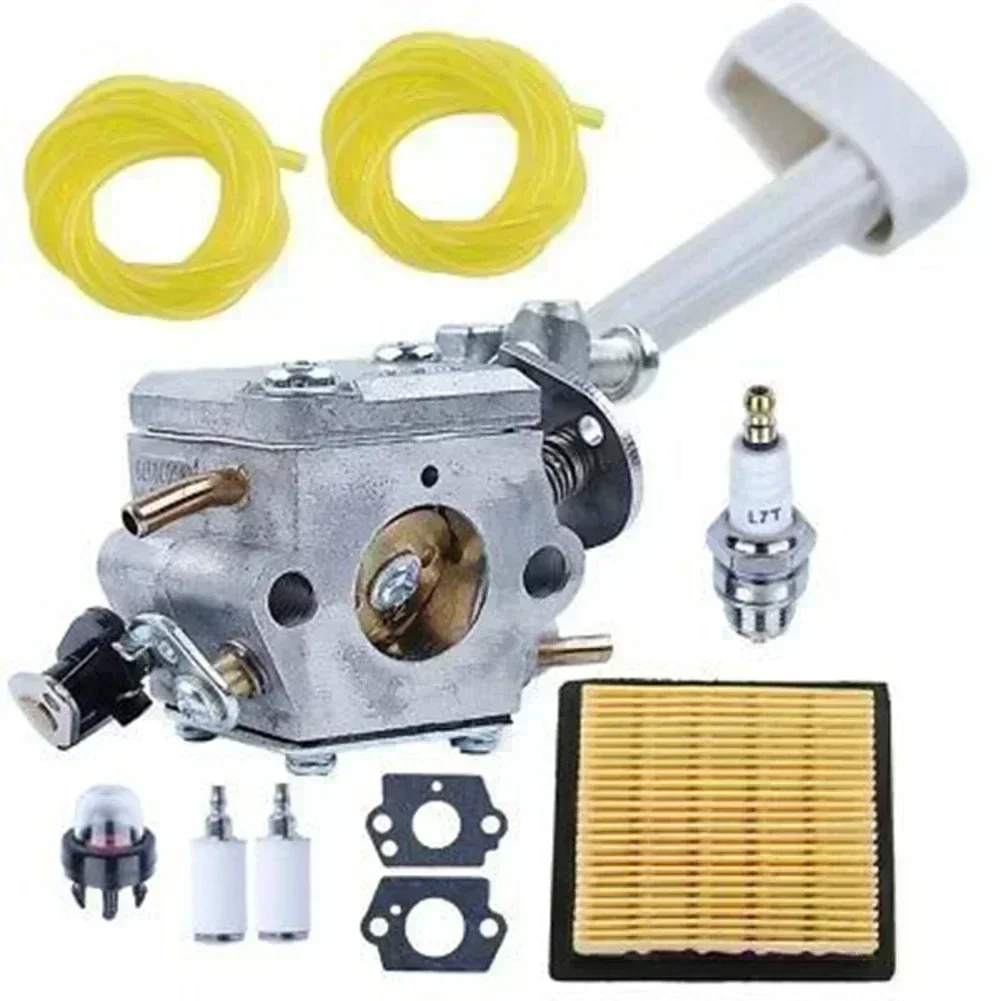 1set Carburetor Kit With Oil Pipes Fuel Filter For Ry08420 Ry08420a Leaf Blower 308054079 42CC Blower Tools Accessories