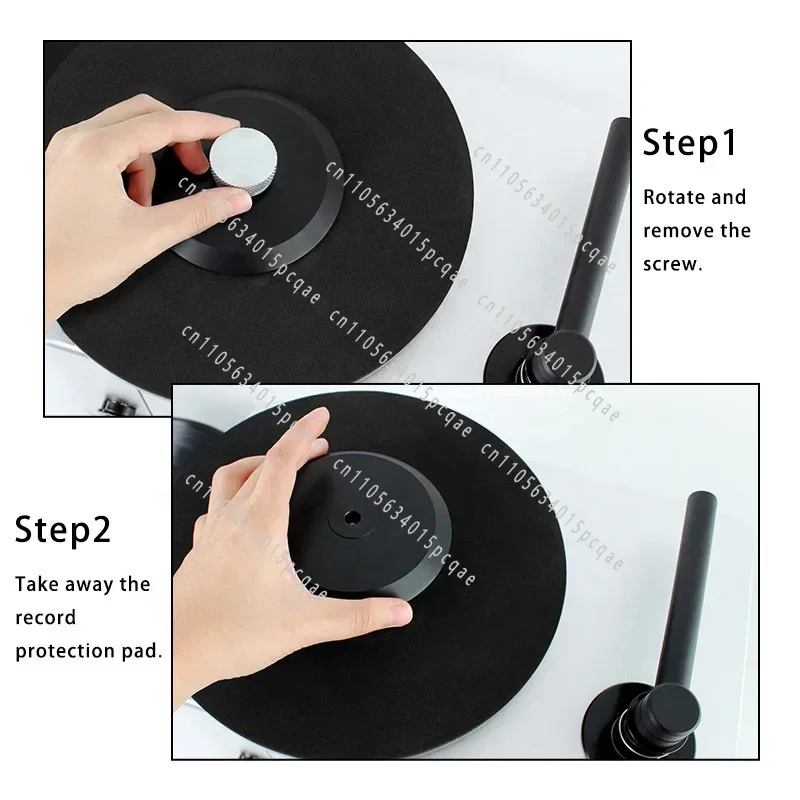 Automatic Electric Vinyl Record Cleaning Machine Professional Vacuum System for Turntables & LP Maintenance