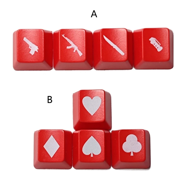 4PCS OEM  ABS Keycap Backlit for Gaming Mechanical Keyboards Direction Keycaps