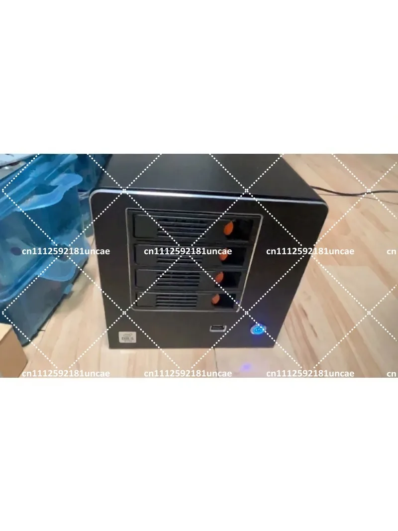 NAS 4-Bay Hot Swap Enclosure, Private Cloud Home Theater Storage Chassis