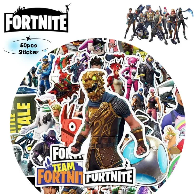 

Новые наклейки для декора с персонажами игры Fortnite: Оскар, Ниша, Хоп, водонепроницаемые наклейки для граффити своими руками