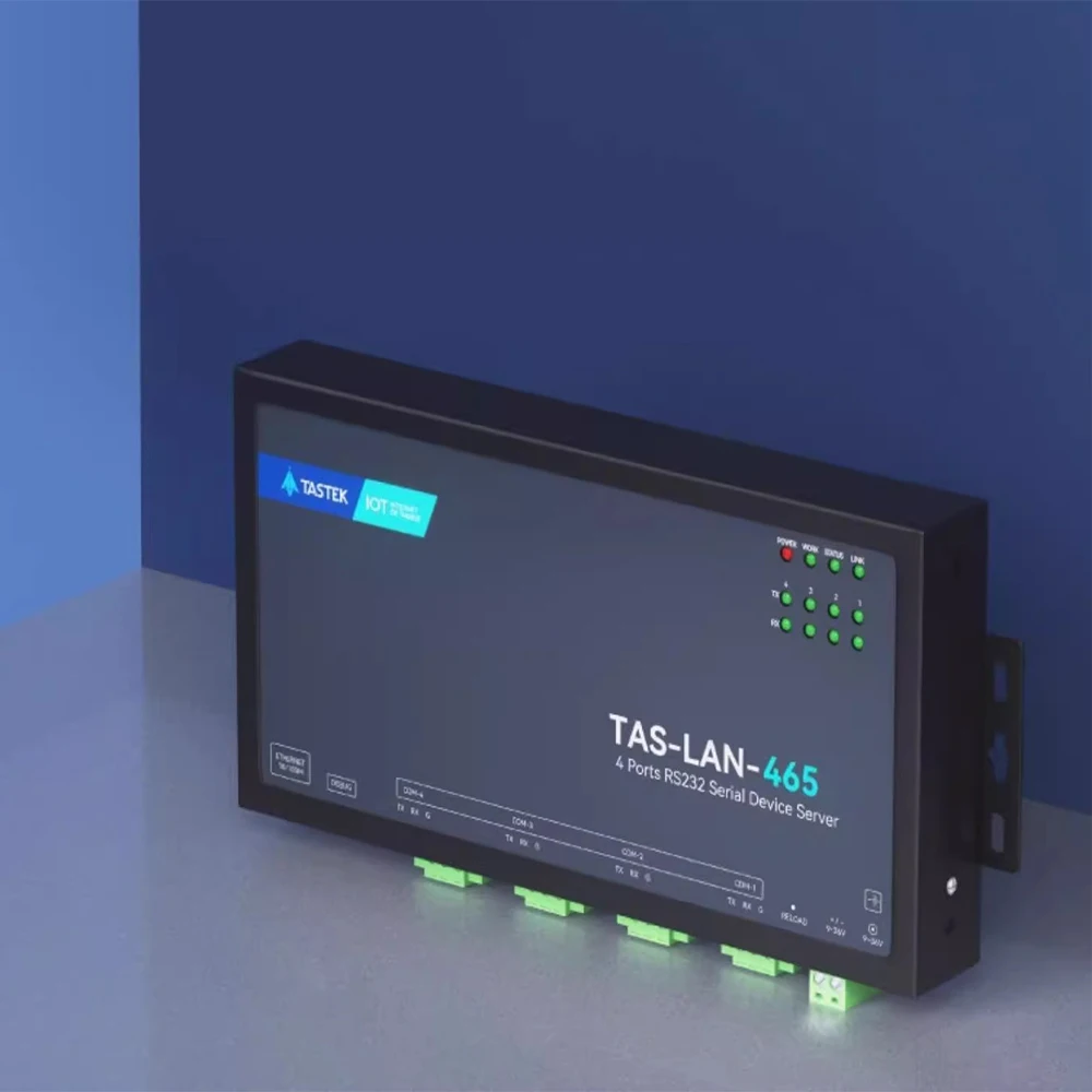 4 خادم تسلسلي إلى منفذ إيثرنت وحدة Modbus RS232 إلى بوابة TCP/IP RJ45 يدعم بروتوكول TCP/UDP/HTTP/MQTT #5