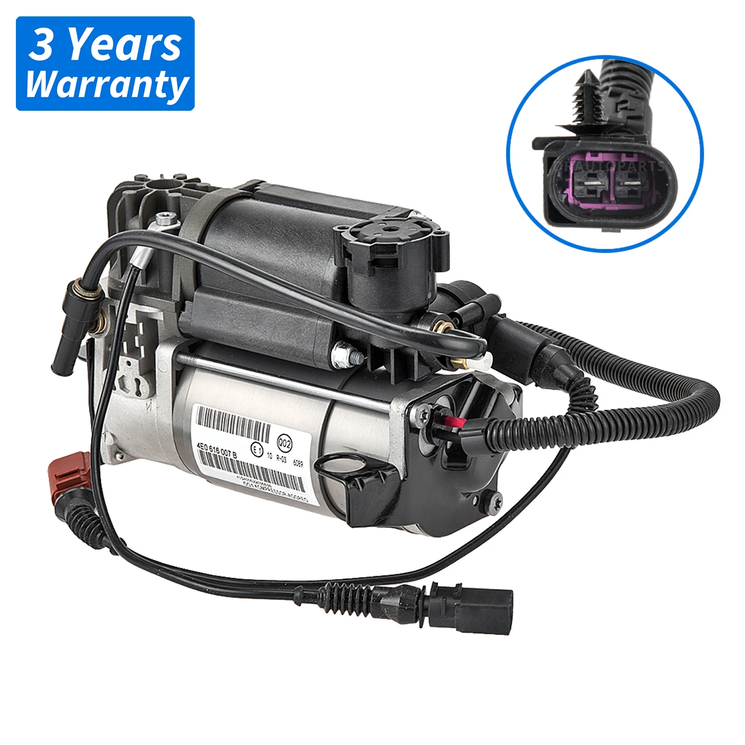 Air Suspension Compressor Pump 4E0616007B,4E0616007,4E0616007D For AUDI A8L D3 (4E2, 4E8) 2002-2010 2.8,3.0,3.2,3.7,4.2