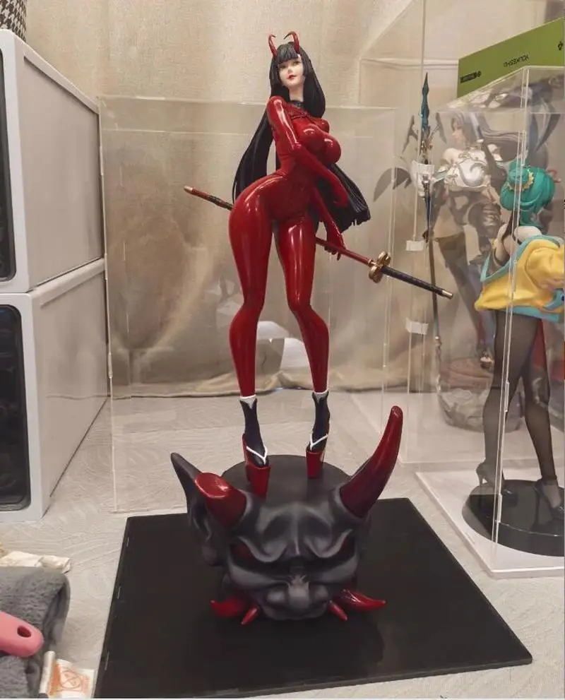 

Senji Muramasa 1/4 Scale 55cm Large Beautiful Girl Figure With Base Pvc Anime Statue Desktop Decoration Gift​​