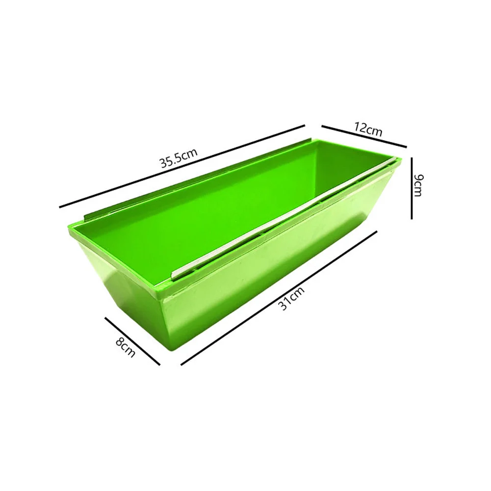 Plastic Drywall Mud Pan Scraping Bar Spatula Drywall Mud Pans Lightweight Mud Tool Drywall Tray For Quicker Cleaning