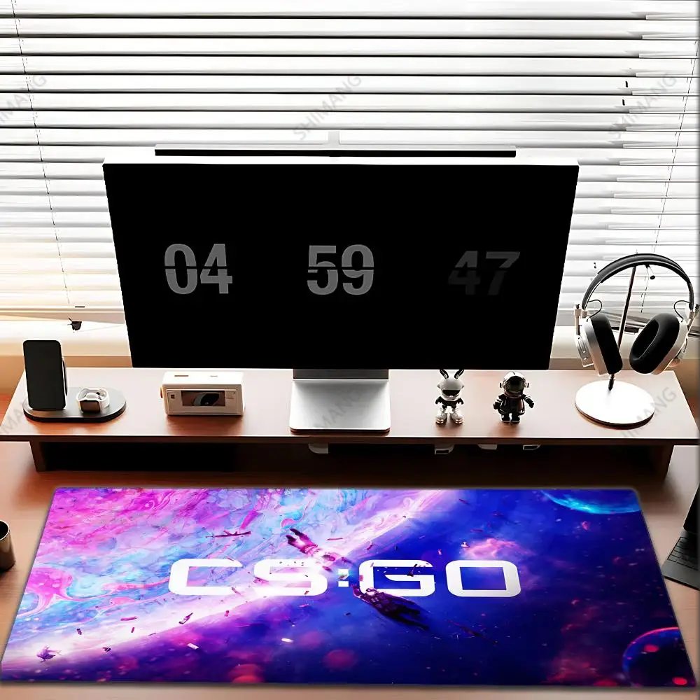 HOT Game team C-Counter Strike Black Locking Edge Mousepad PC Decorate the bedroom Computer Laptop Game Table Mice Mat cs go