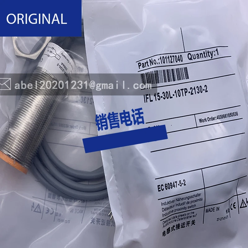 NUOVO SENSORE ORIGINALE IFL 15-30L-10TP-2130-2