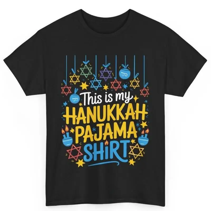 

Пижамная футболка This Is My Chanuka, еврейский хлопок